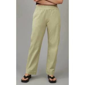 NEW LOLA JEANS elena high rise pull on trouser in sage